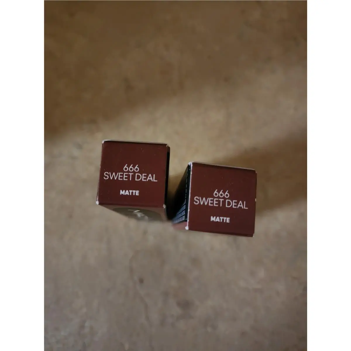 2 Pack Mac Sweet Deal 666 Matte Lipstick. 0.12oz. Full Size by MAC Cosmetics