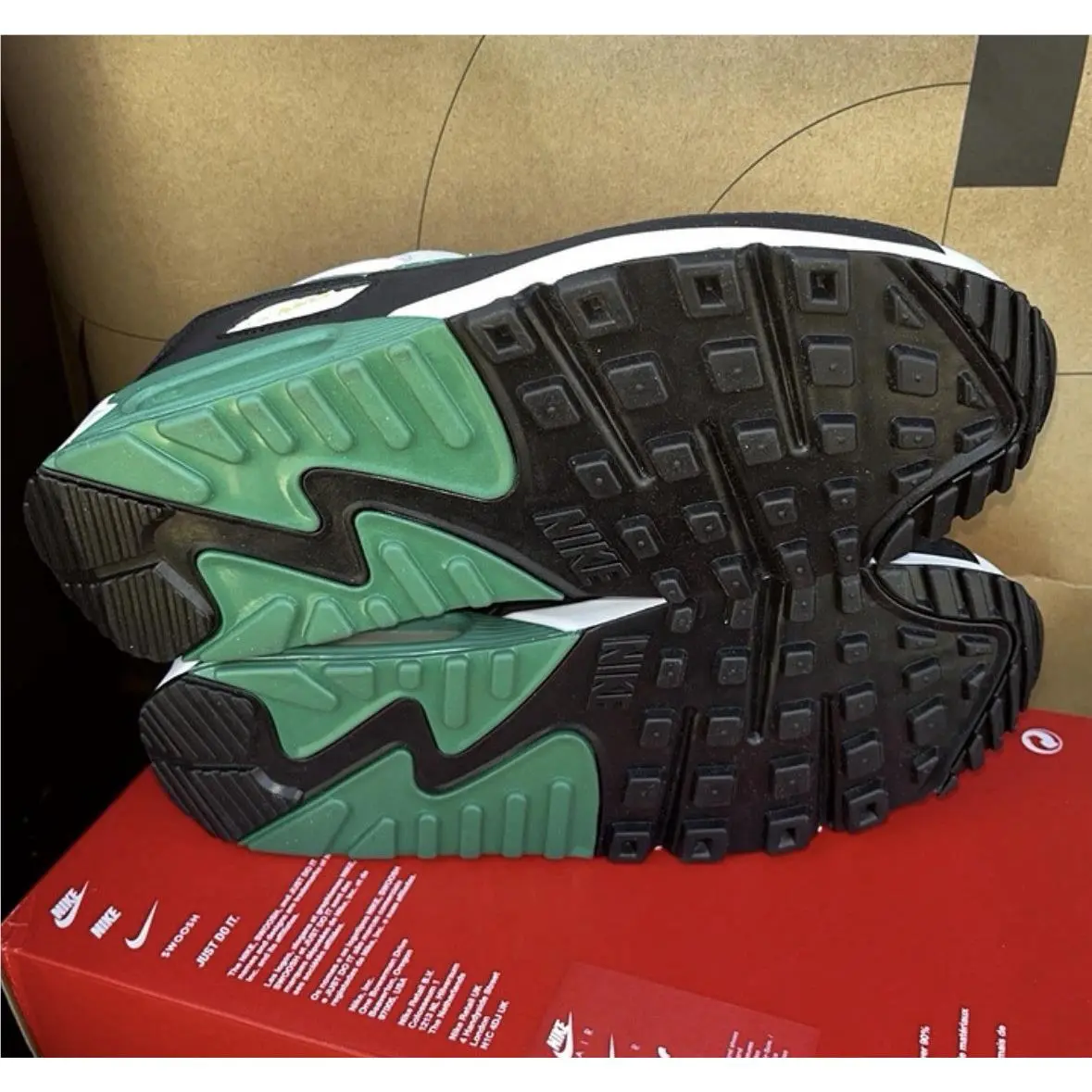 Nike shoes - Nike Air Max 90 - Air Max - FB9658-102 - White/Malachite-Black 3