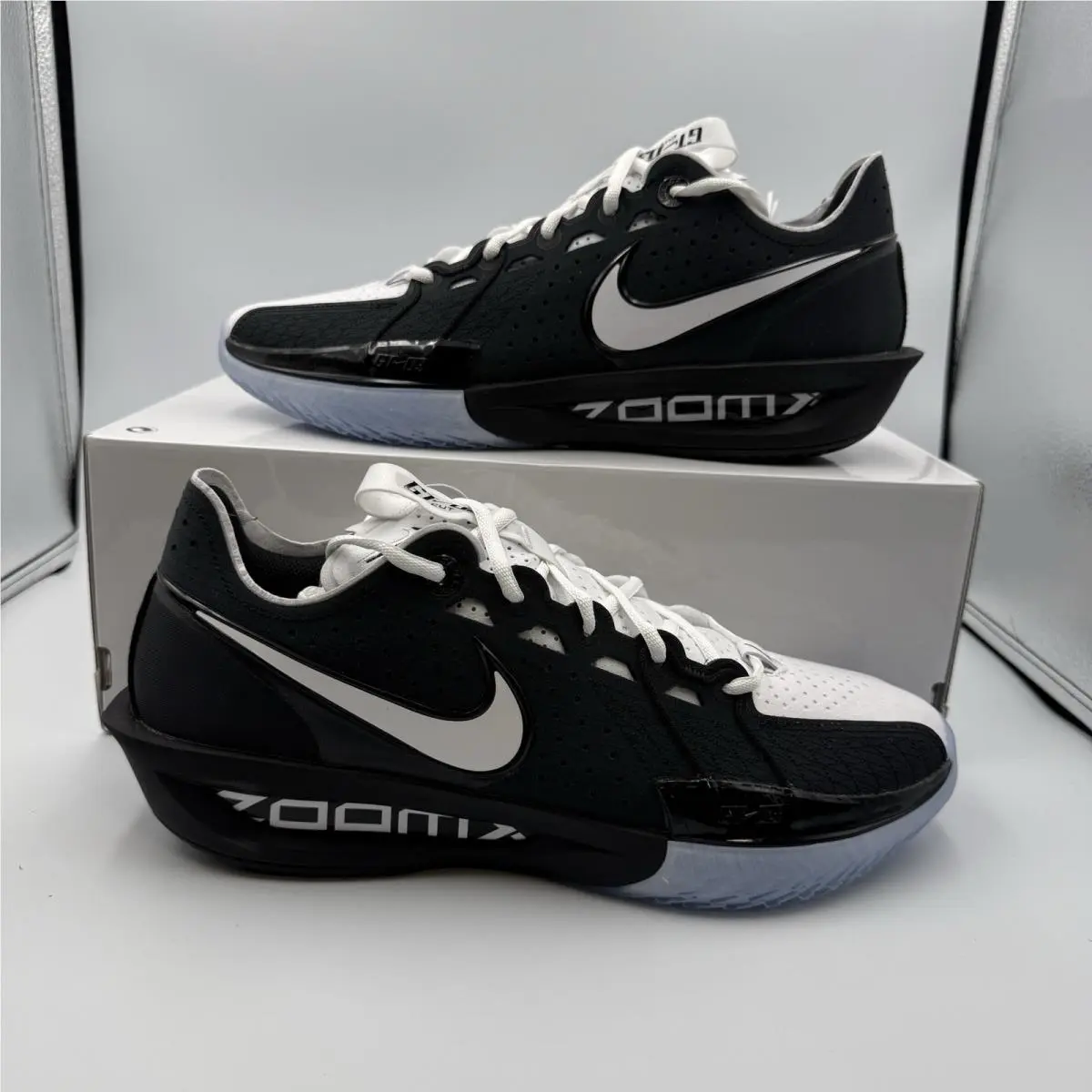 Size 12.5  Air Zoom GT Cut 3 TB Promo Team PE Black White IH5097-002 Mens by Nike