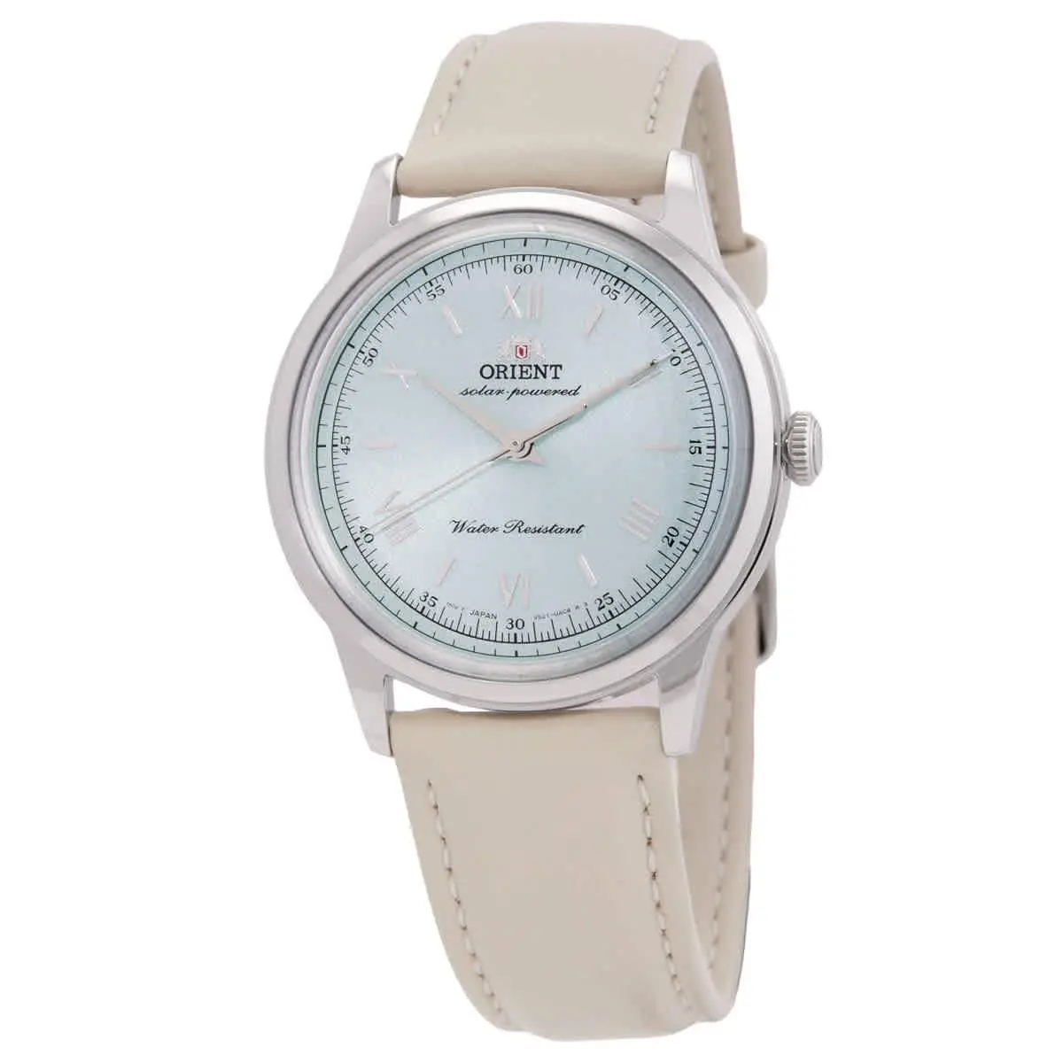 Classic Solar-powered Pale Green Dial Watch RA-WK0002E10B by Orient
