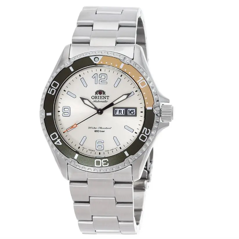 Orient Men`s Mako Iii Kamasu R Automatic Silver Dial Watch - RA-AA0821S39B
