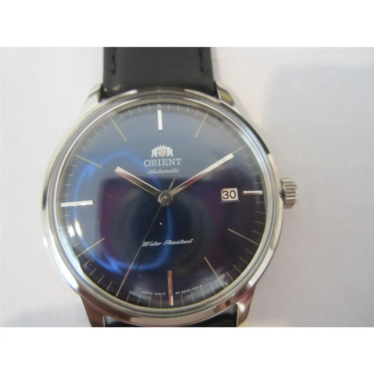 Japan Men`s Watch Automatic Sweep Second S/s Lea FAC0000DD0 by Orient
