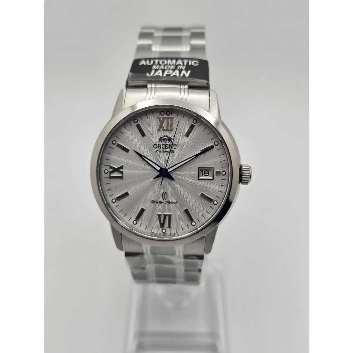 Classic Automatic ER1T002W Mens White Dial Sapphire Crystal Watch by Orient