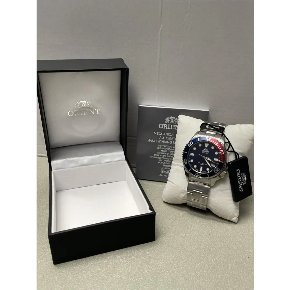 Triton Diver`s Automatic 200M Men`s Watch-new Tags by Orient