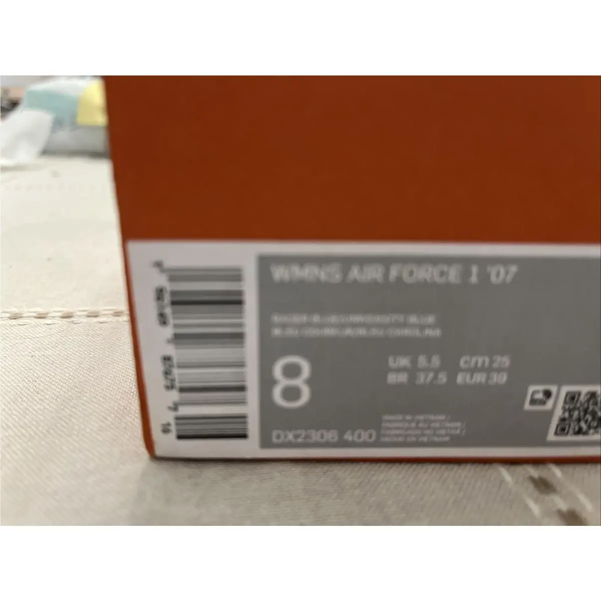 Nike shoes - Air Force 1 - Air Force - DX2306 400 - Racer Blue / University Blue 10