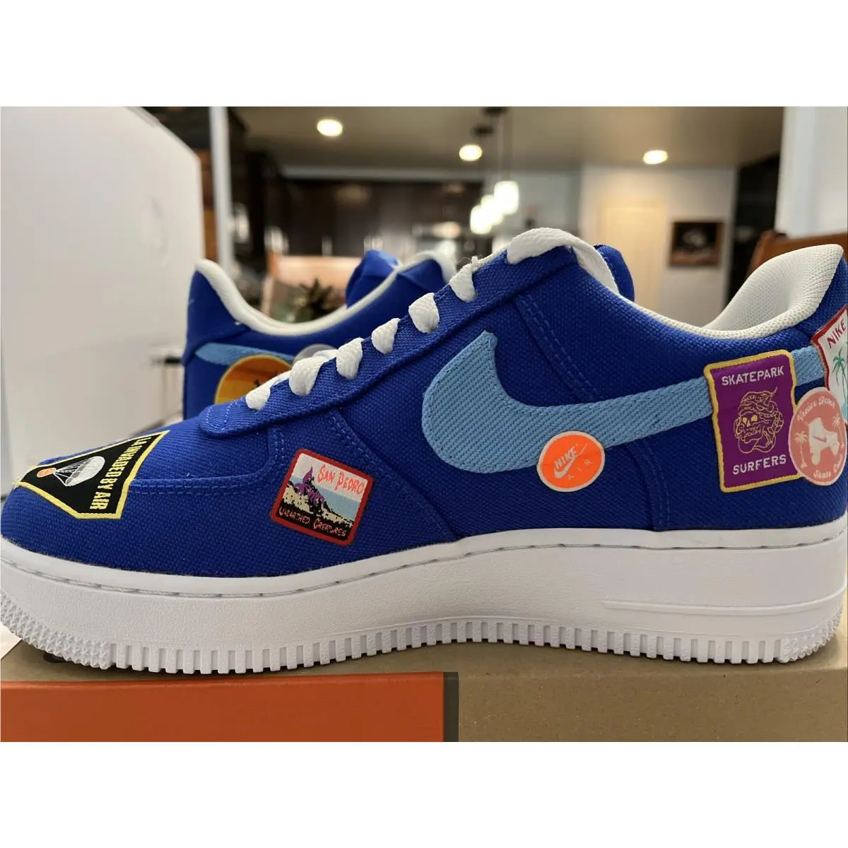 Nike shoes - Air Force 1 - Air Force - DX2306 400 - Racer Blue / University Blue 0