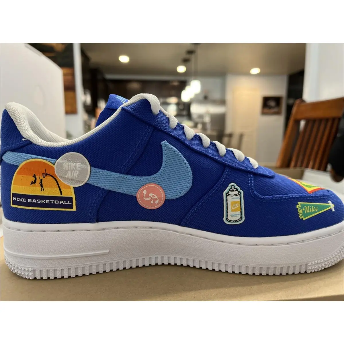 Nike shoes - Air Force 1 - Air Force - DX2306 400 - Racer Blue / University Blue 1
