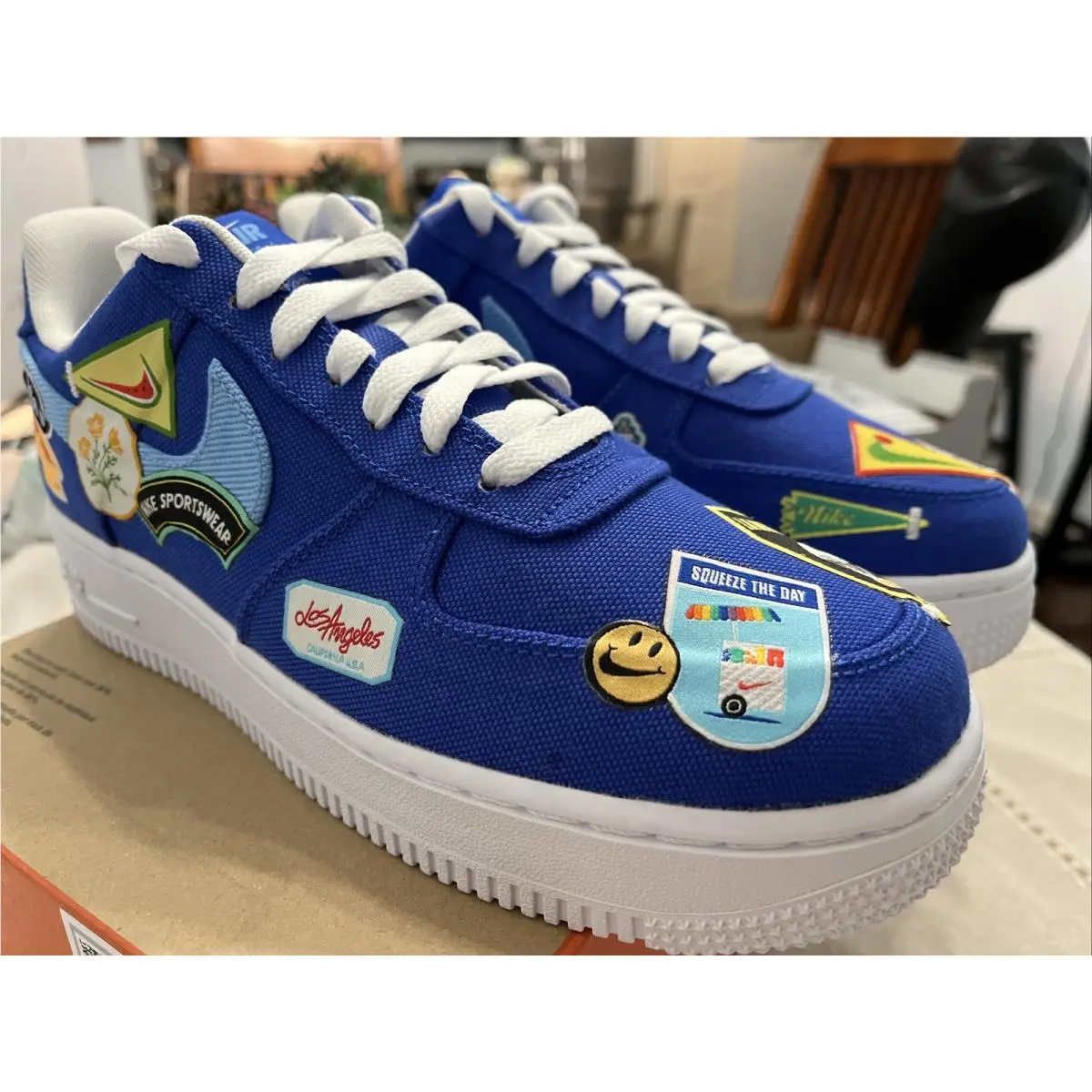 Nike shoes - Air Force 1 - Air Force - DX2306 400 - Racer Blue / University Blue 4