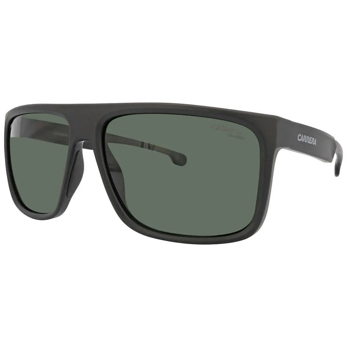 Carrera Green Square Men`s Sunglasses Carduc 011/S 0003/UC 61 Carduc 011/S - Black, Frame: Black, Lens: Green