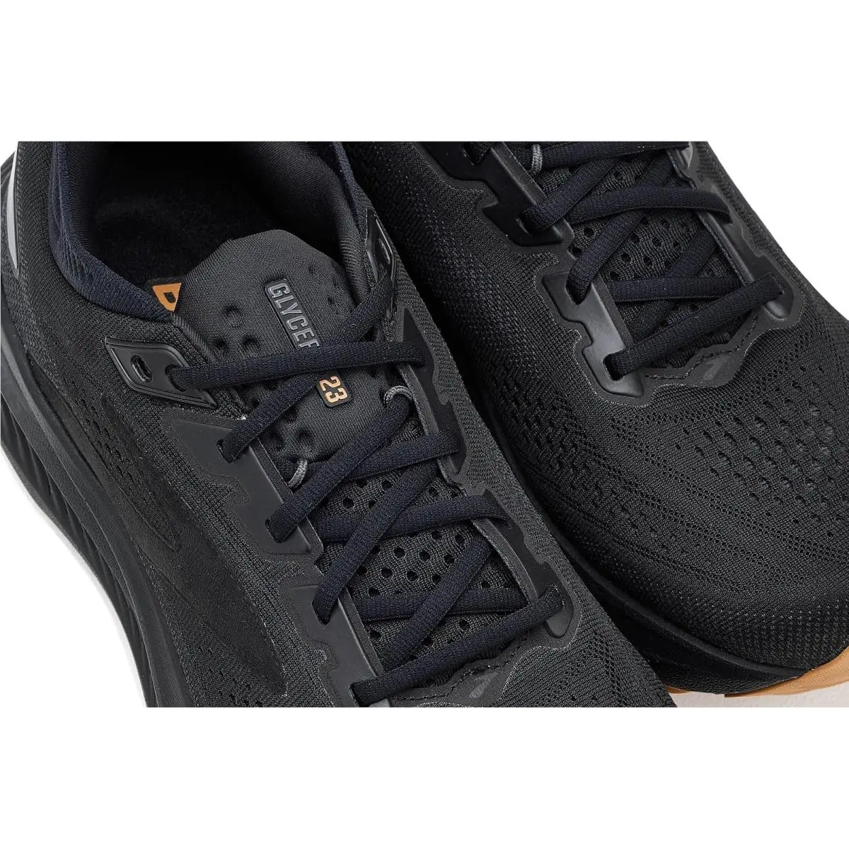 Brooks shoes - Black/Black/Ebony 25