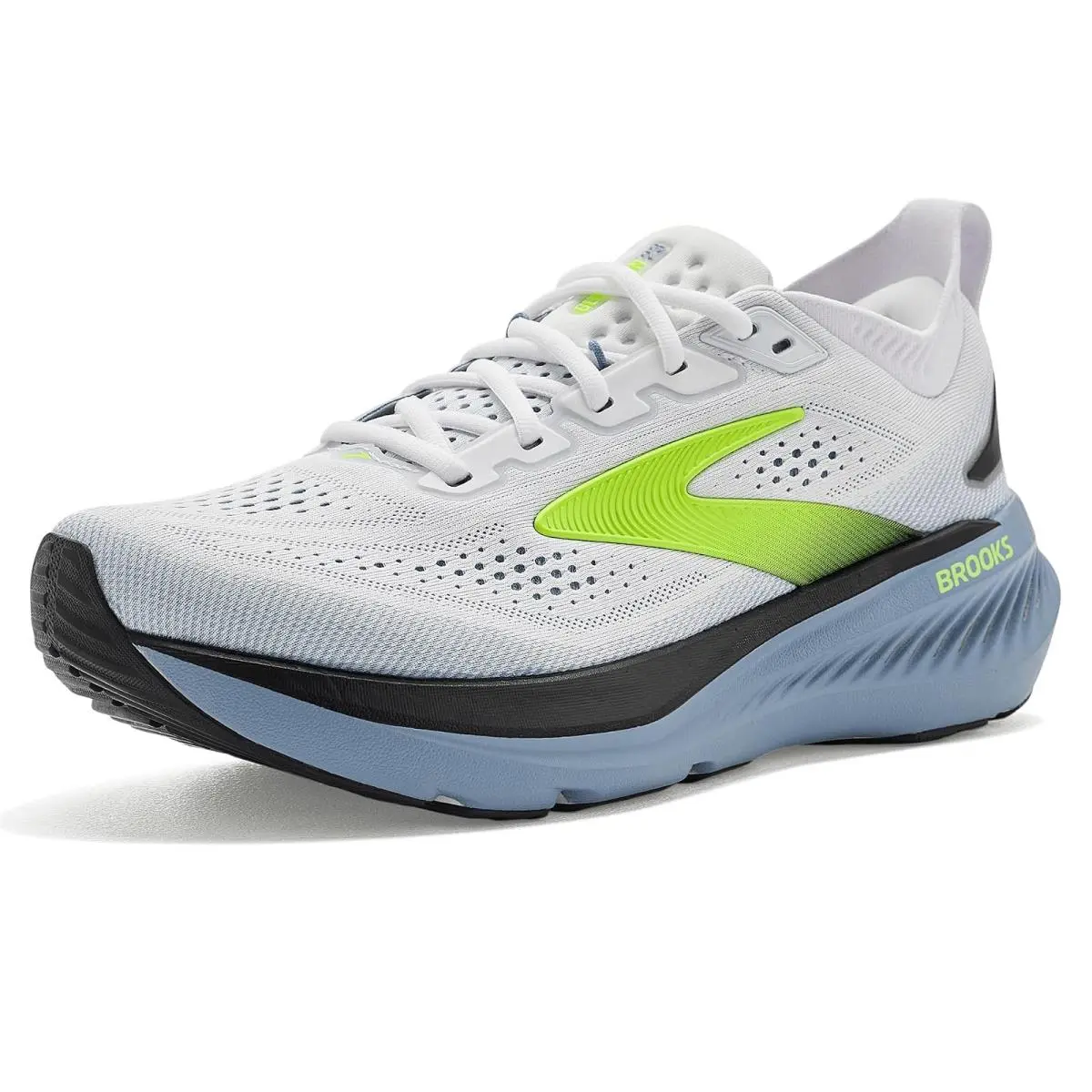 Brooks shoes - White/Rain Washed/Nightlife 6