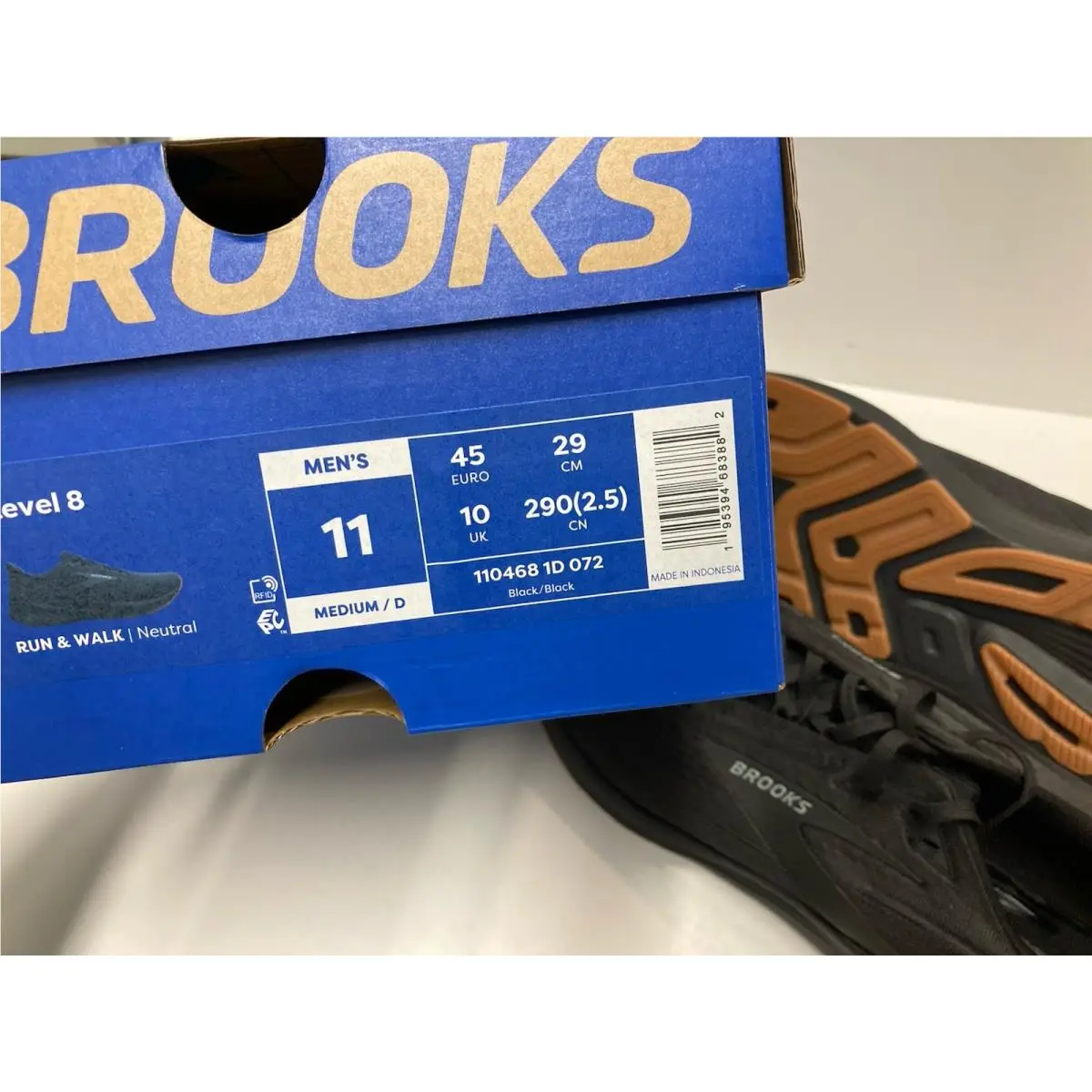 Brooks shoes - Brooks Revel 8 - Revel - 110468 1D 072 - Black (UPC: 195394683882) 8