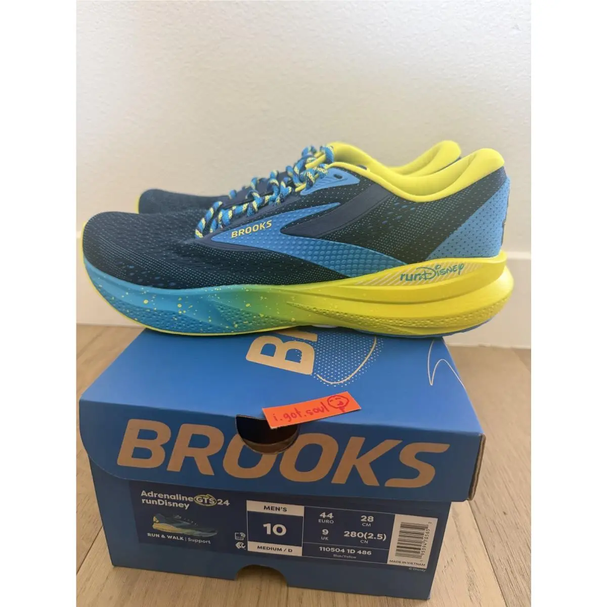 Brooks shoes - Brooks Adrenaline GTS - Adrenaline GTS - 110504-1D-486 - Blue (UPC: 195394705652) 1