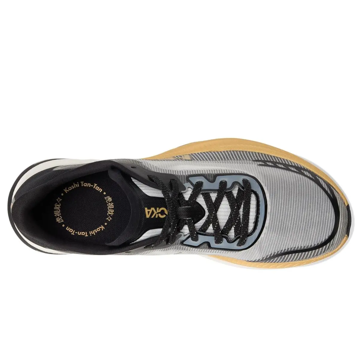 Hoka shoes - Black/Gold 7