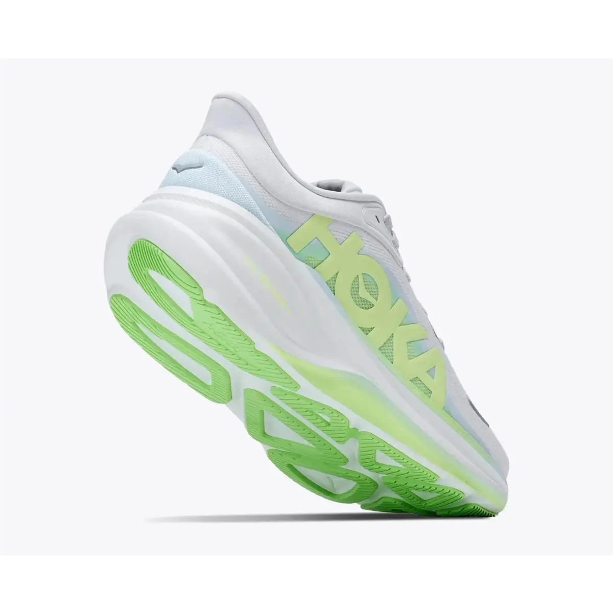 Hoka shoes - Color: cosmic grey / neon yuzu 1