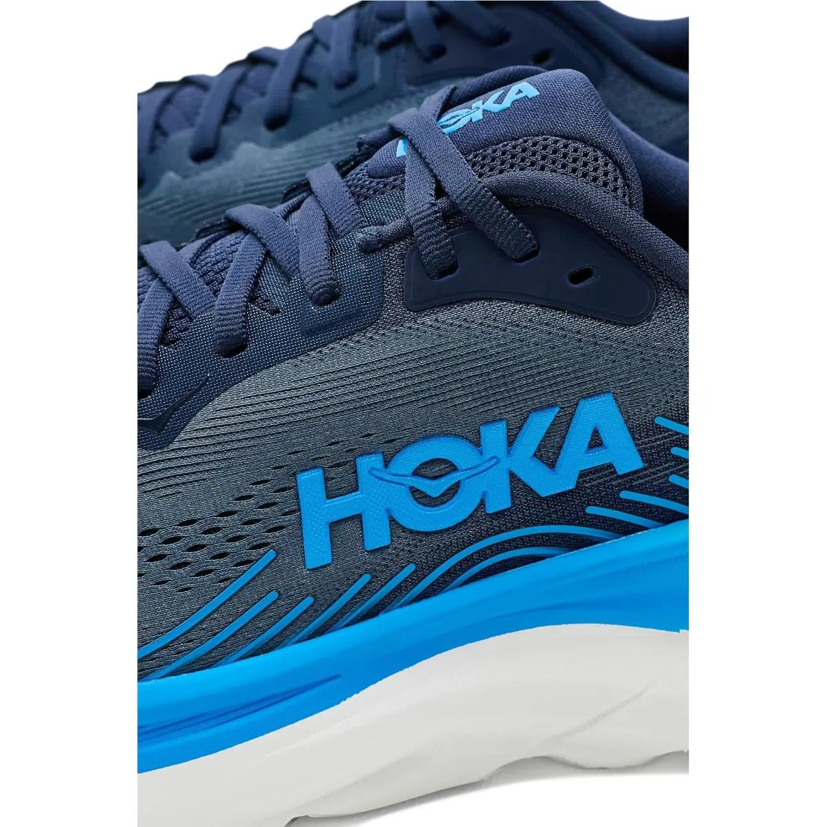 Hoka shoes - Black/Black 46