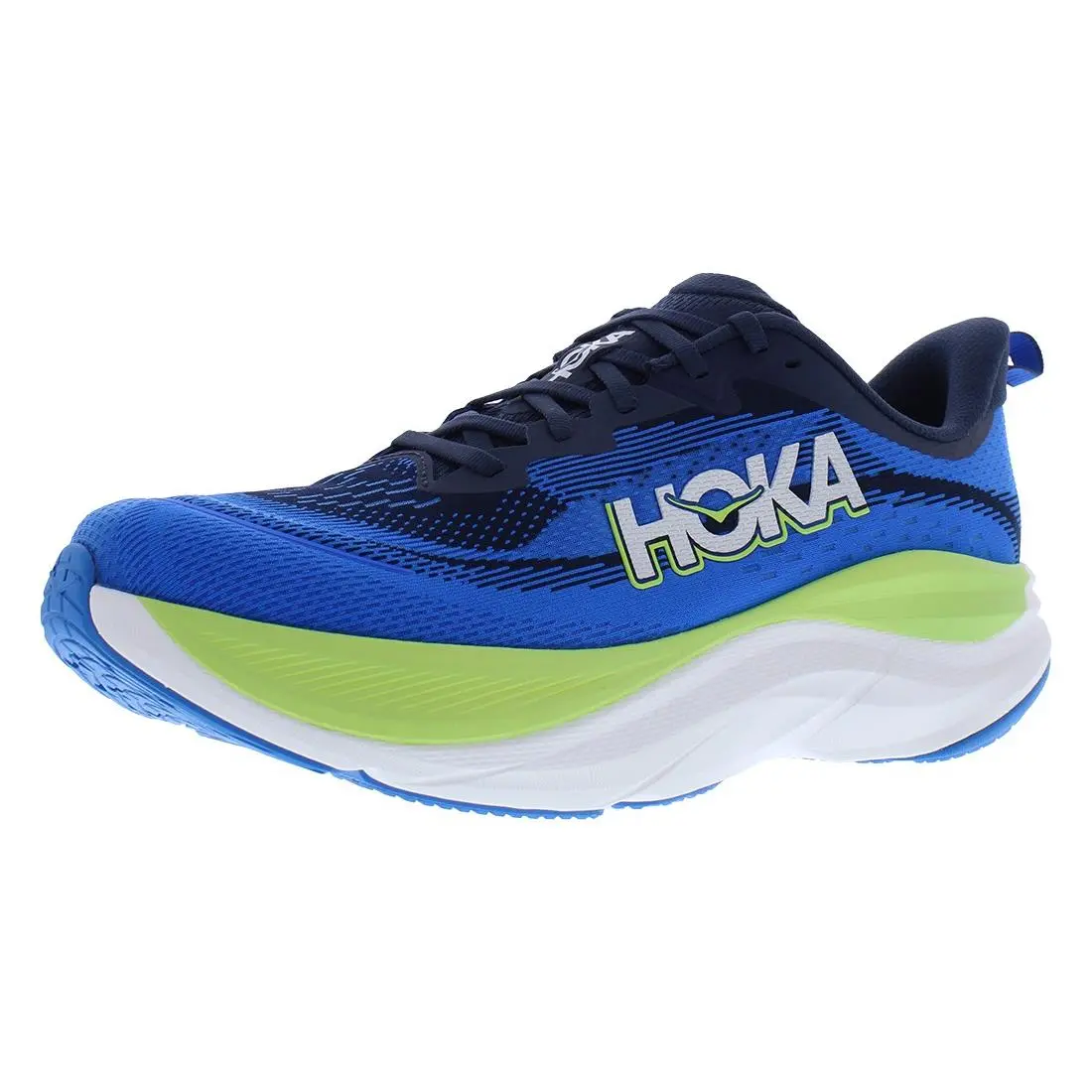 Hoka shoes - Varsity Navy/Electric Cobalt, Main: Blue 4