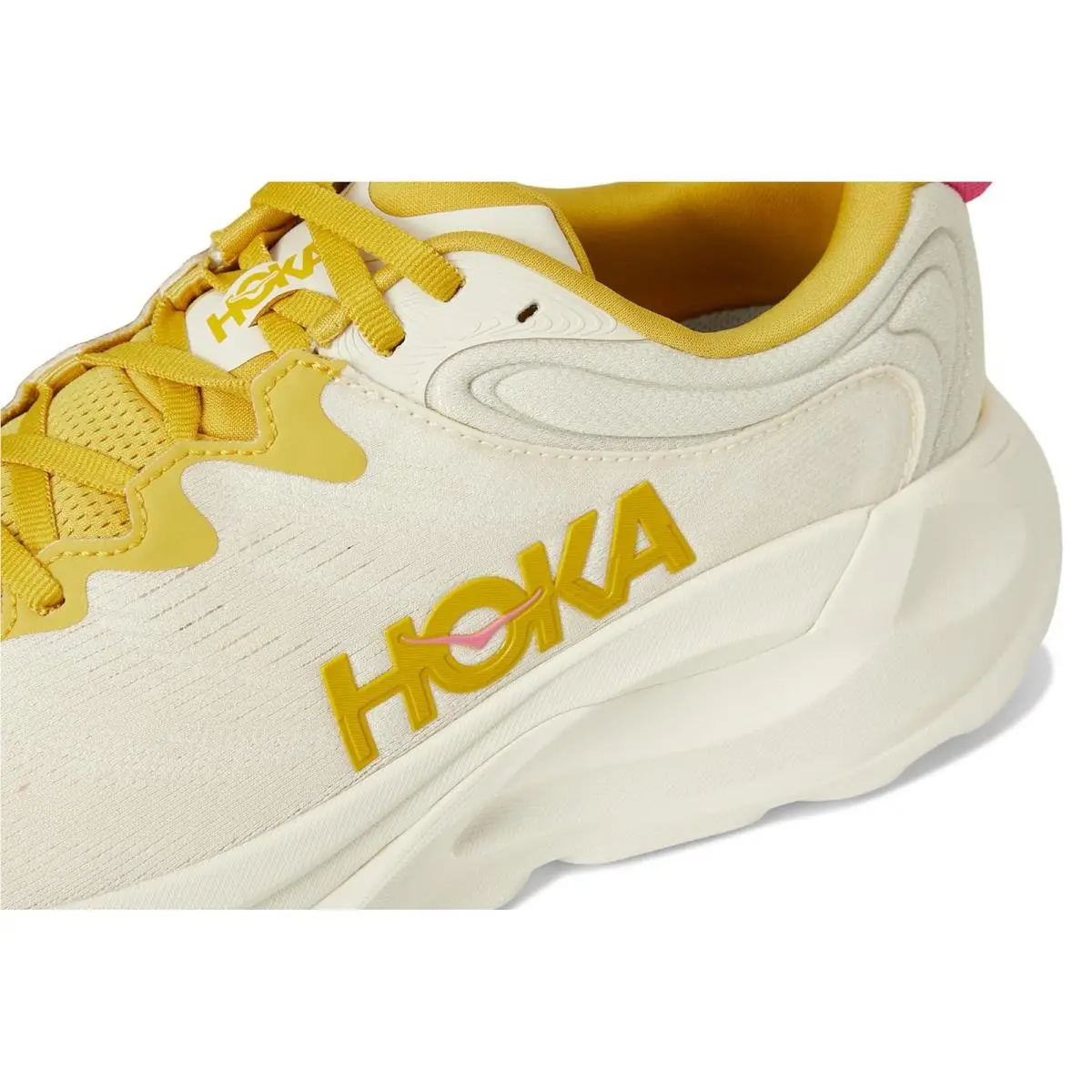 Hoka shoes - Birch/Yellow Gold 11