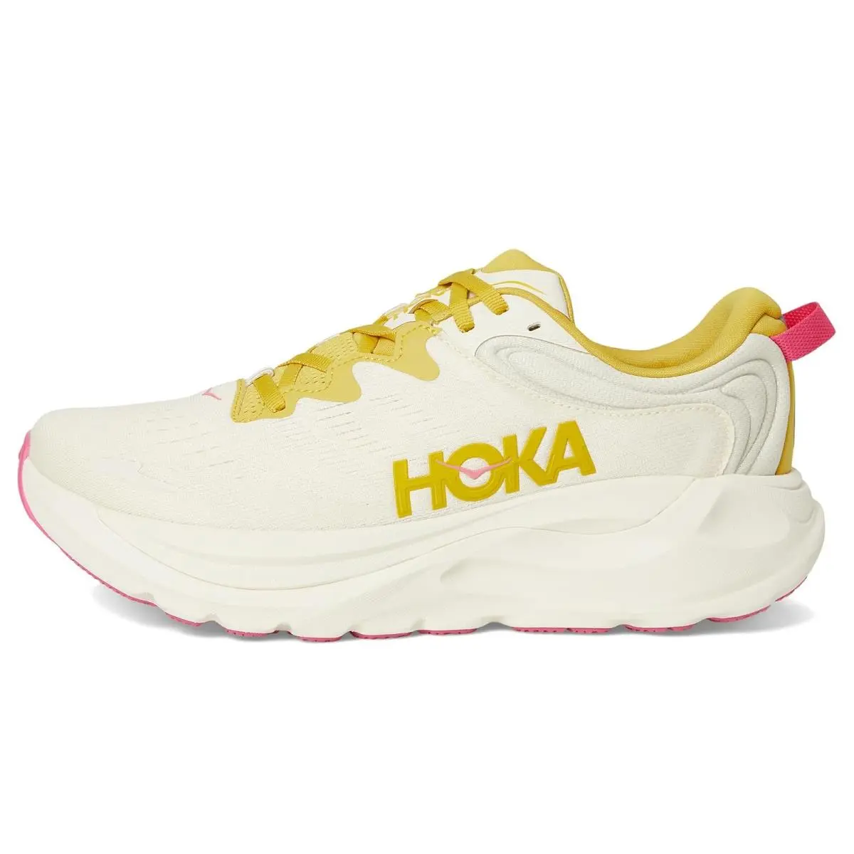Hoka shoes - Birch/Yellow Gold 9