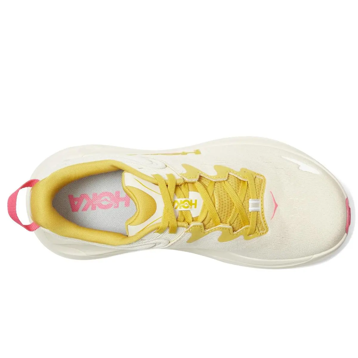 Hoka shoes - Birch/Yellow Gold 7