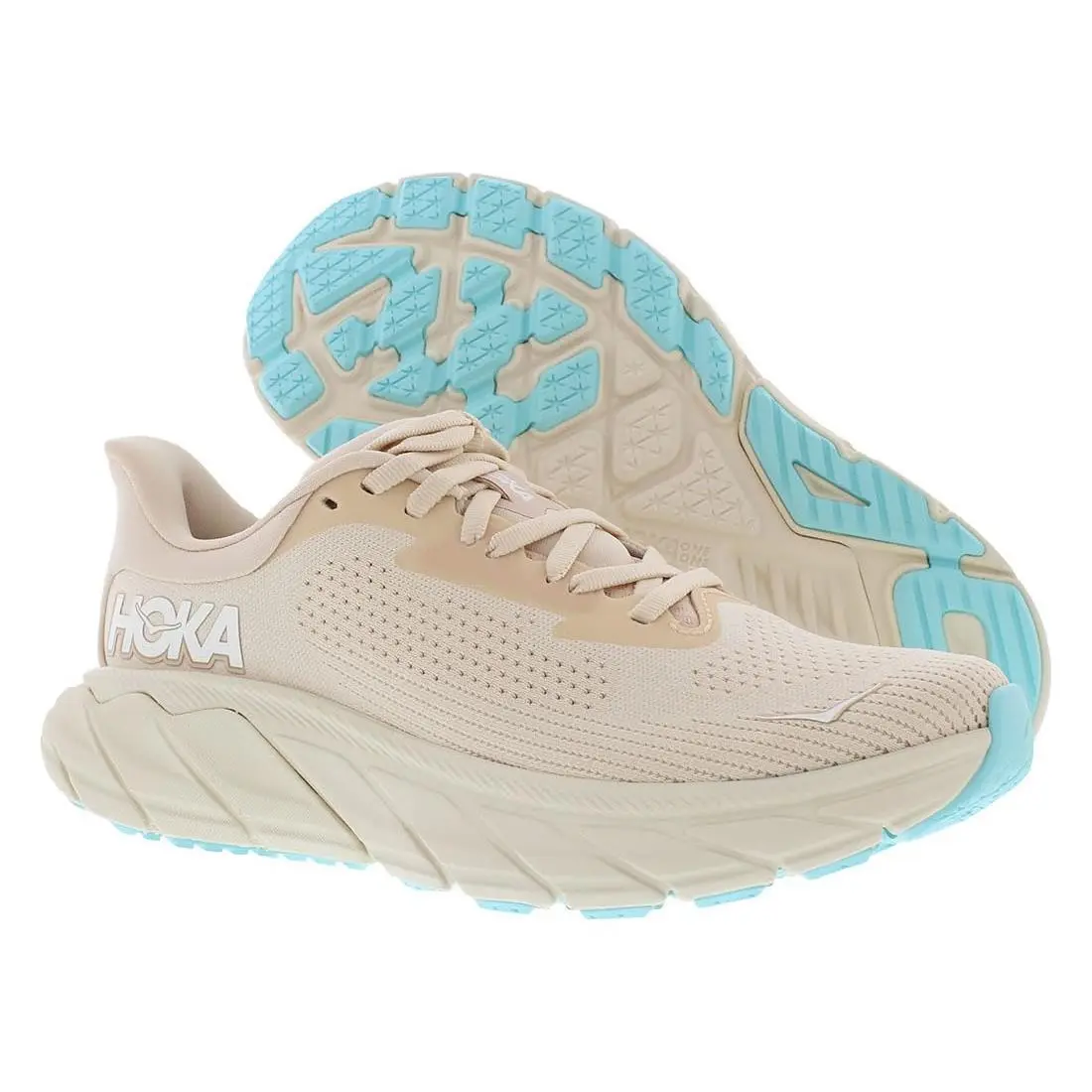 Hoka shoes - arahi 7 - arahi - 1147851BWHT - black white 8