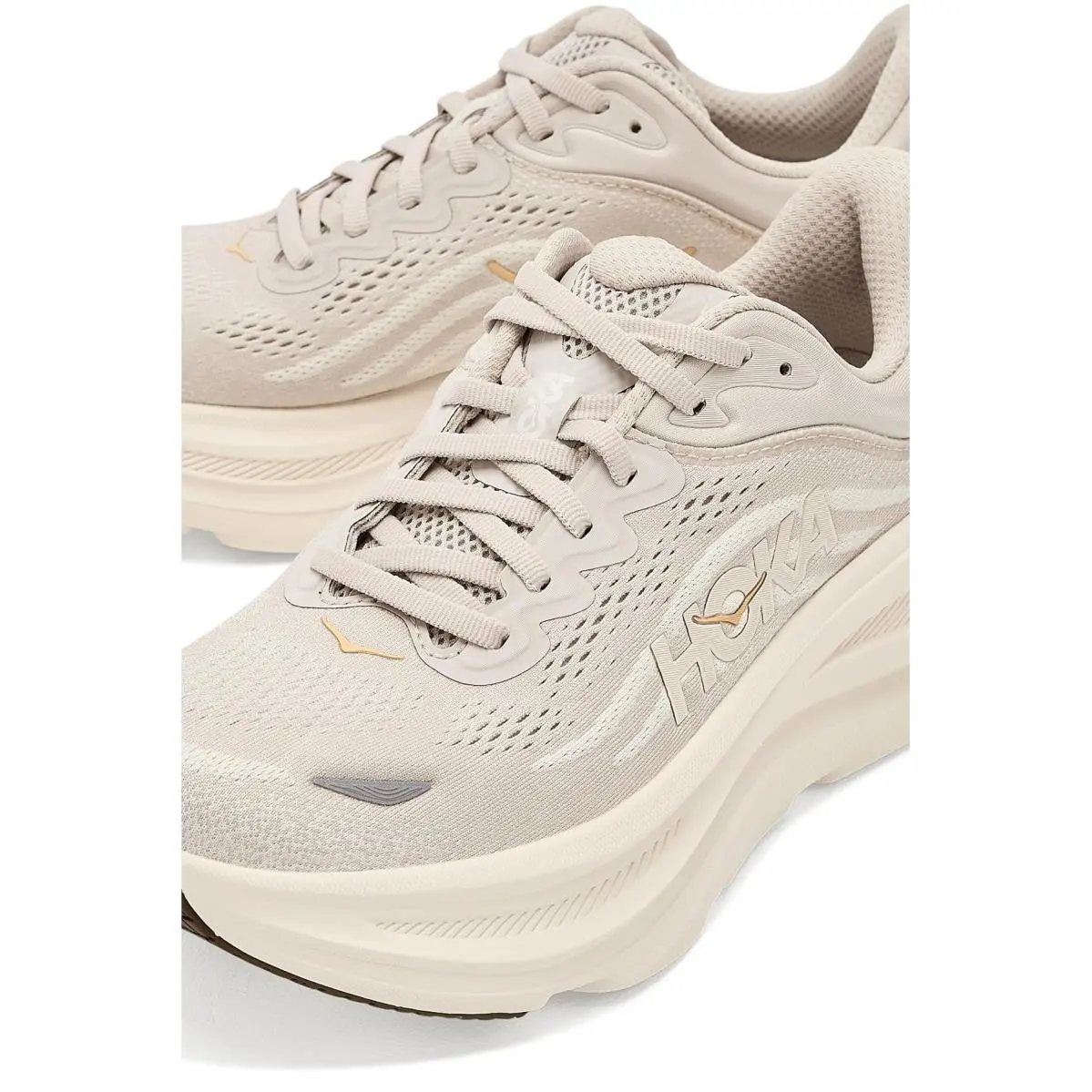 Hoka shoes - Glimmering Blue/Overcast 37