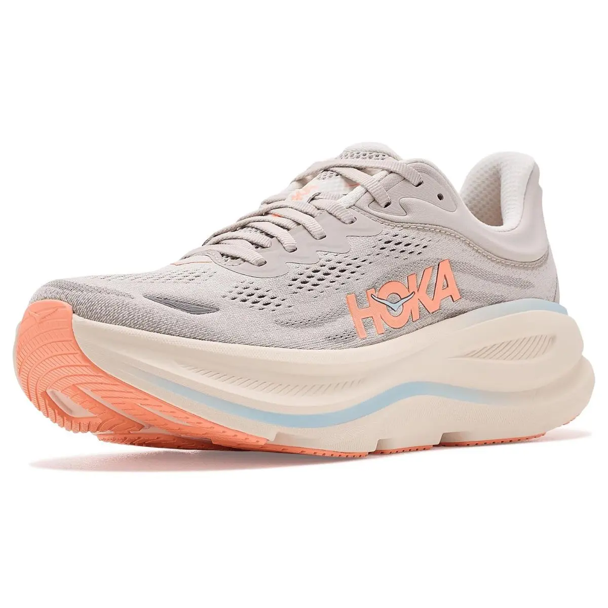 Hoka shoes - Glimmering Blue/Overcast 39