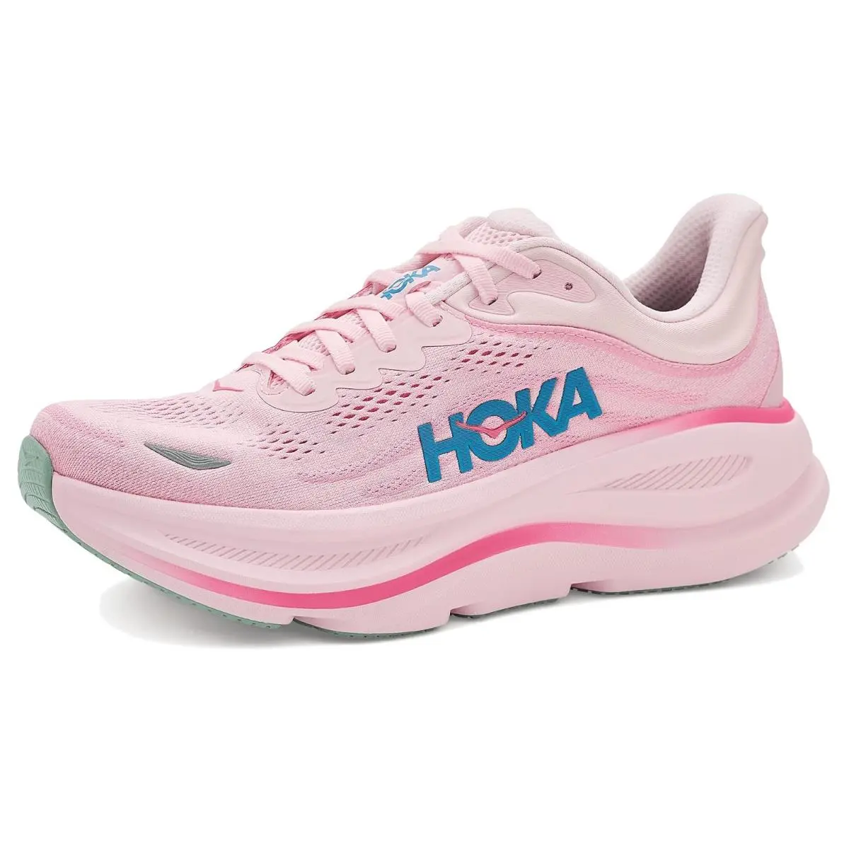 Hoka shoes - Glimmering Blue/Overcast 53