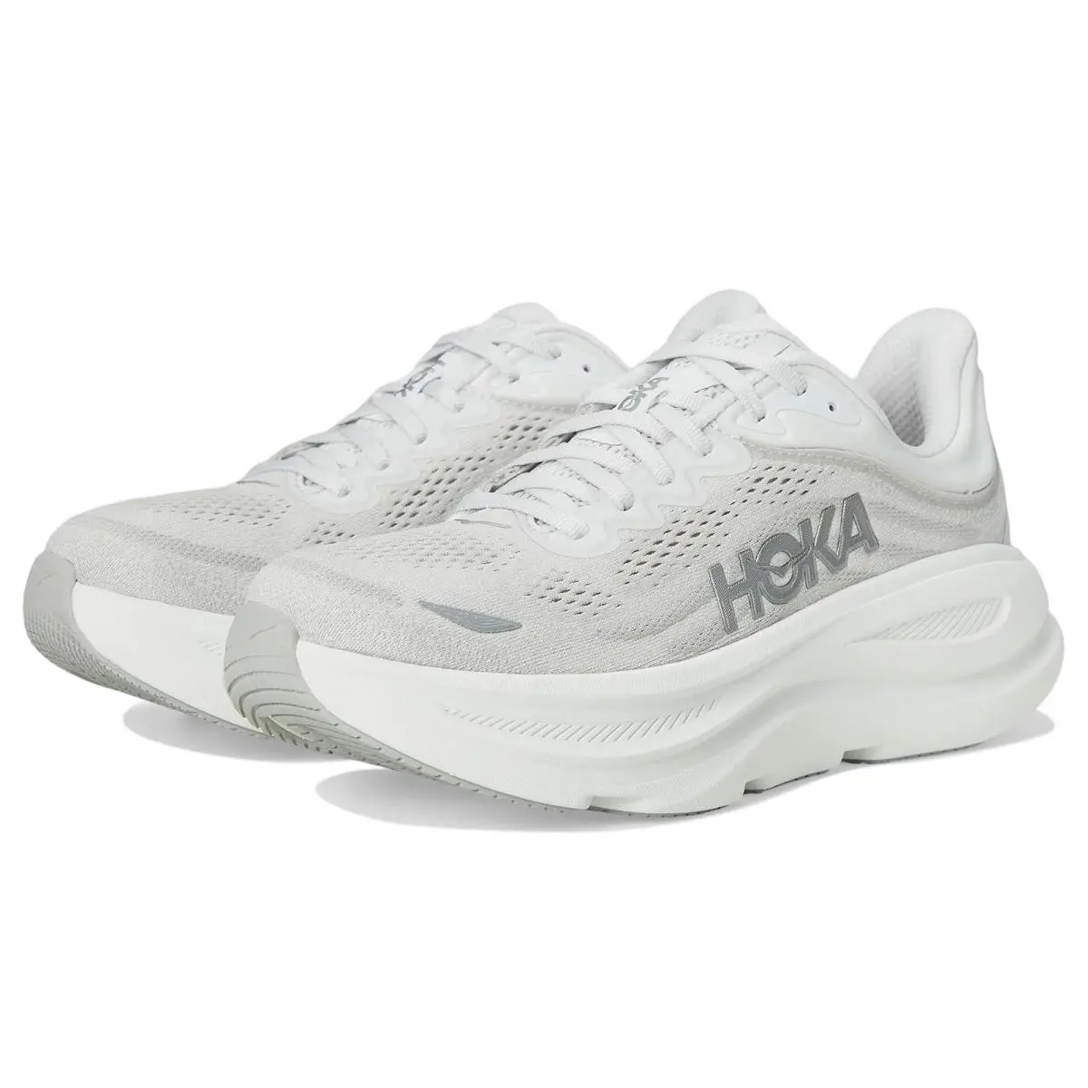 Hoka shoes - Glimmering Blue/Overcast 60