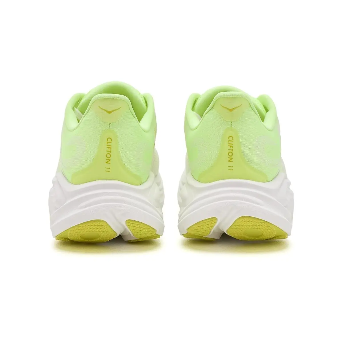 Hoka shoes - Neon Yuzu/Frost 5