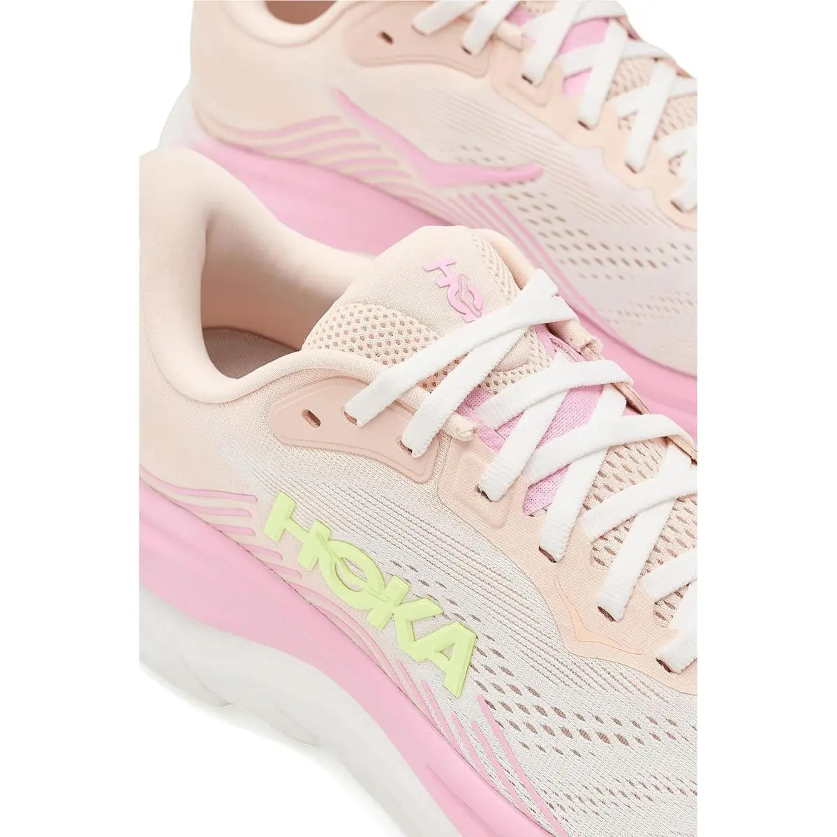 Hoka shoes - Neon Yuzu/Frost 39