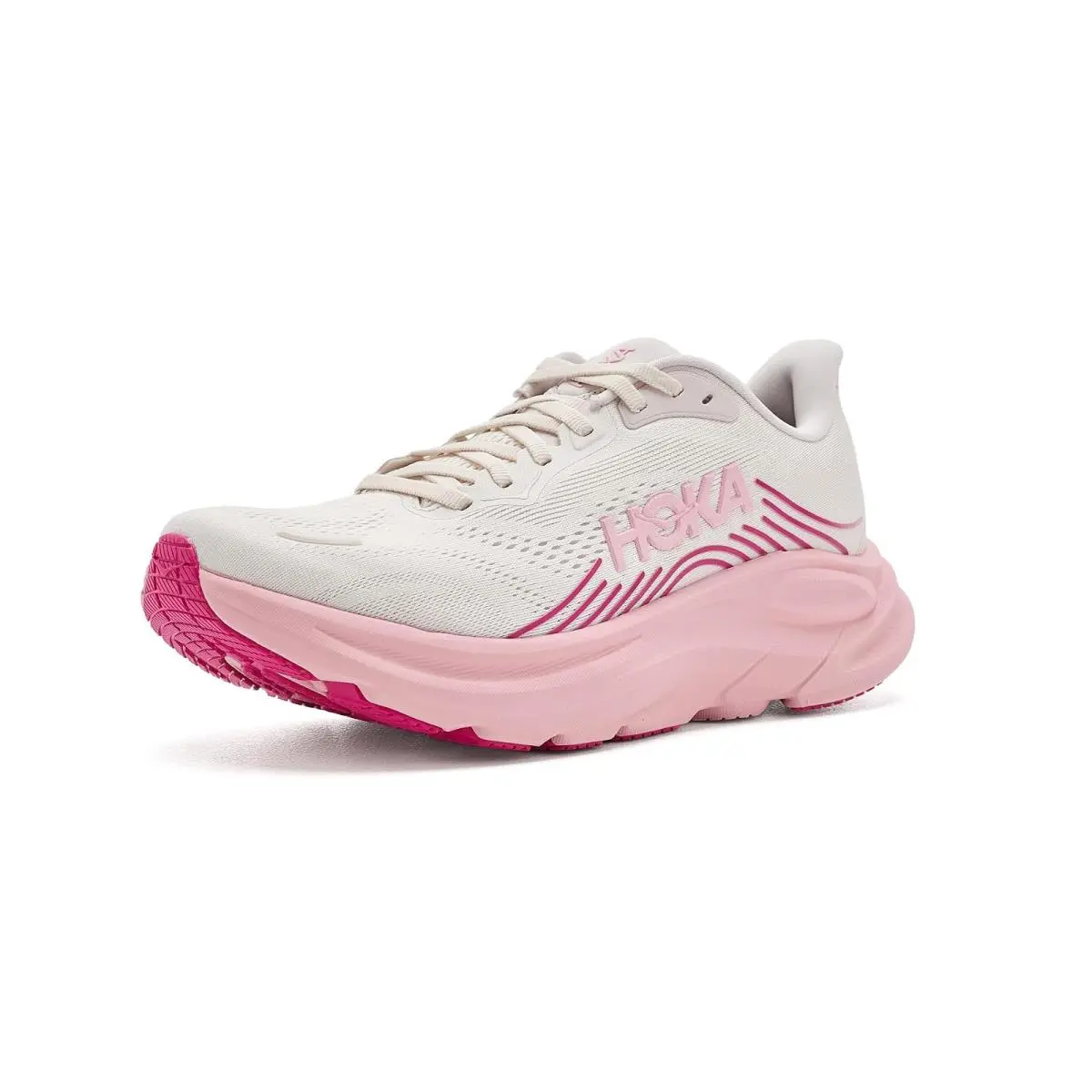 Hoka shoes - Neon Yuzu/Frost 20