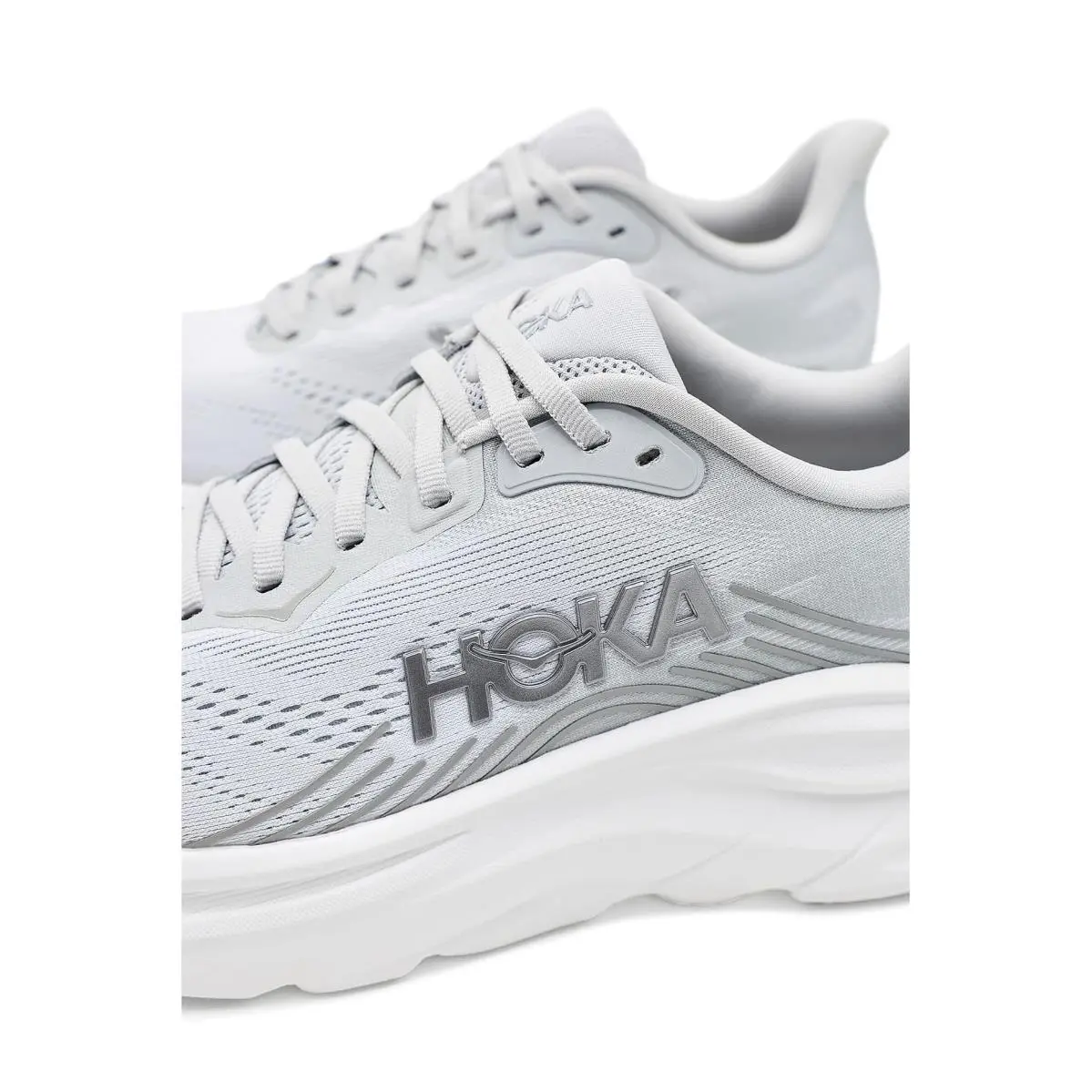 Hoka shoes - Neon Yuzu/Frost 32