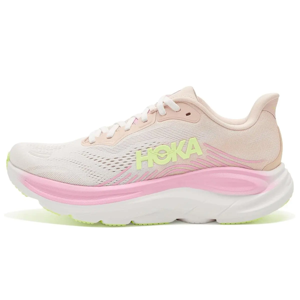 Hoka shoes - Neon Yuzu/Frost 37