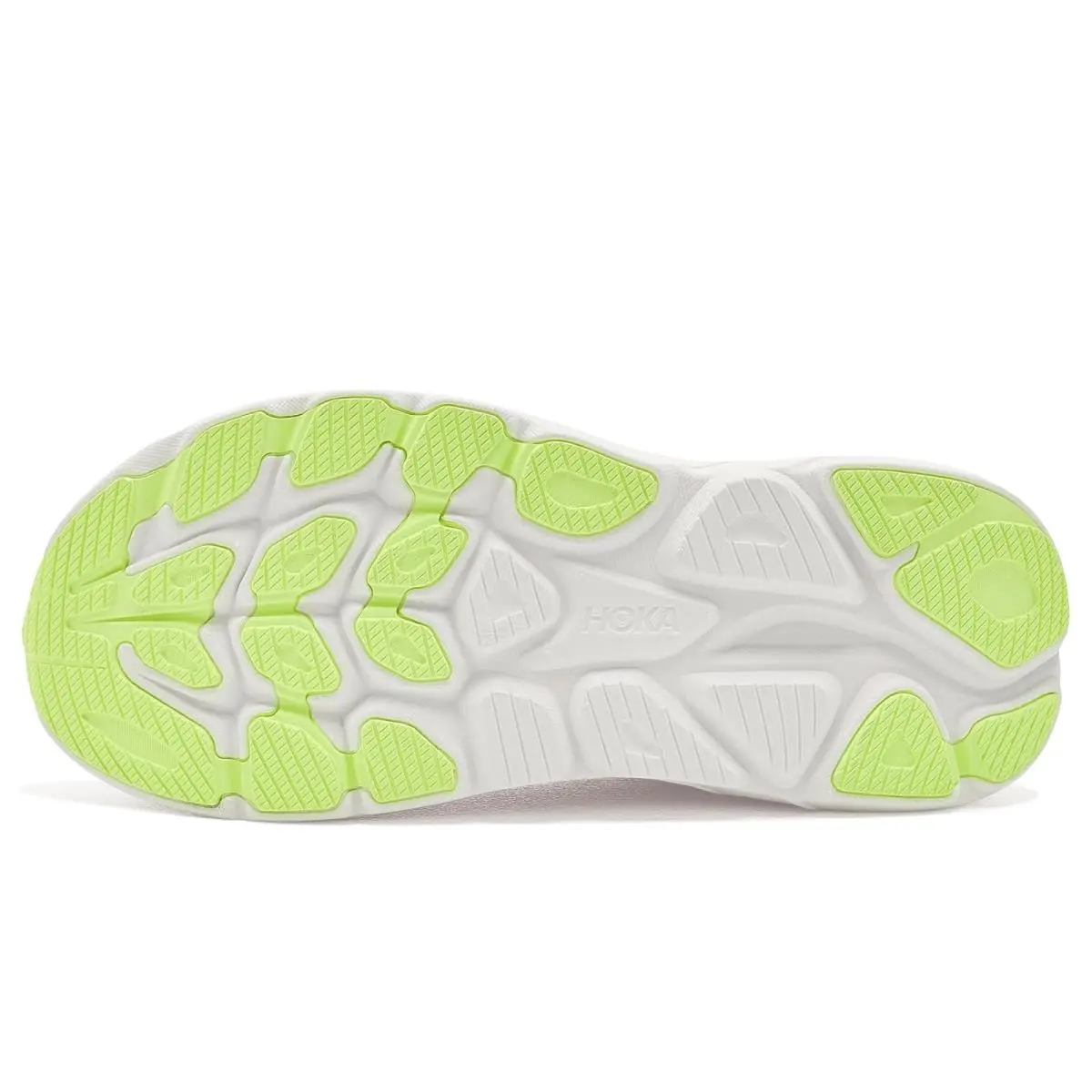 Hoka shoes - Neon Yuzu/Frost 38