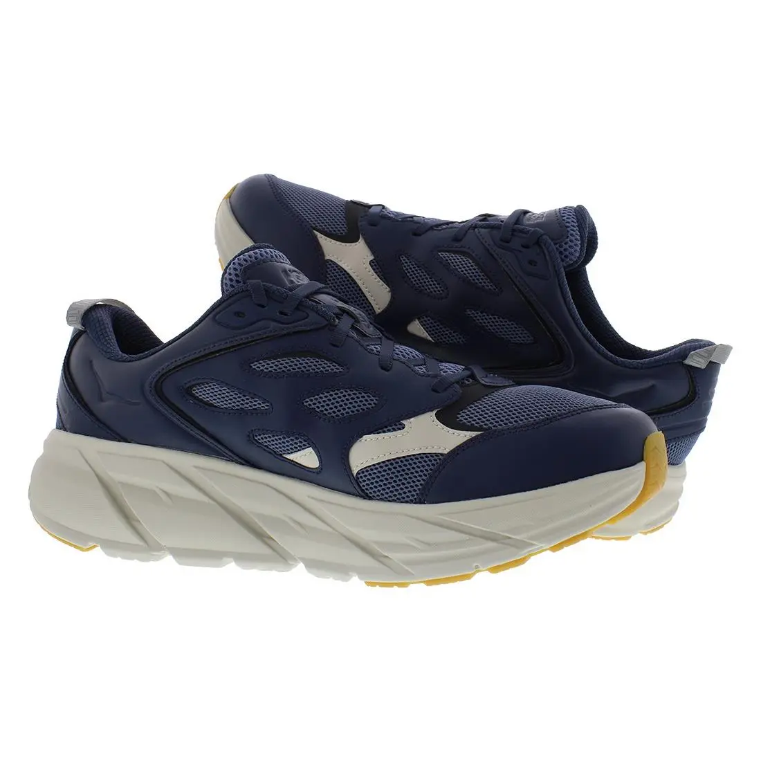Hoka shoes - Varsity Navy/Sesame, Full: Varsity Navy/Sesame 5