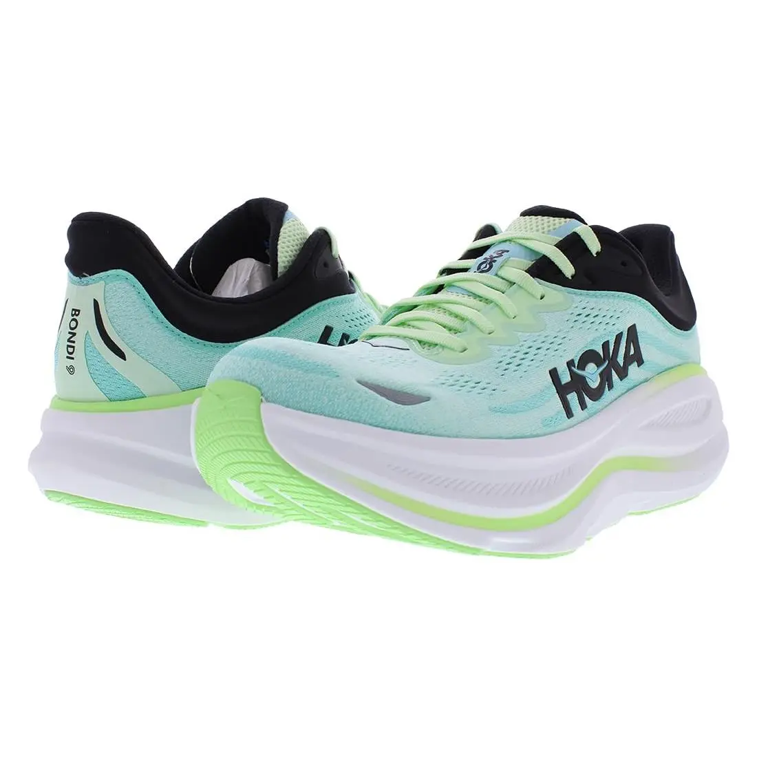 Hoka shoes - sck 1162011 oltm sz 11 - SCK-1162011OLTM-SZ-11 - black white multi colored 26
