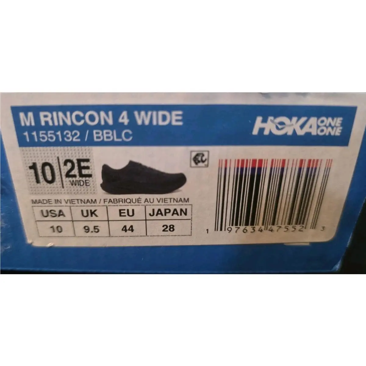 Hoka shoes - HOKA Rincon 4 - Rincon - 1155132-BBLC - Black 5
