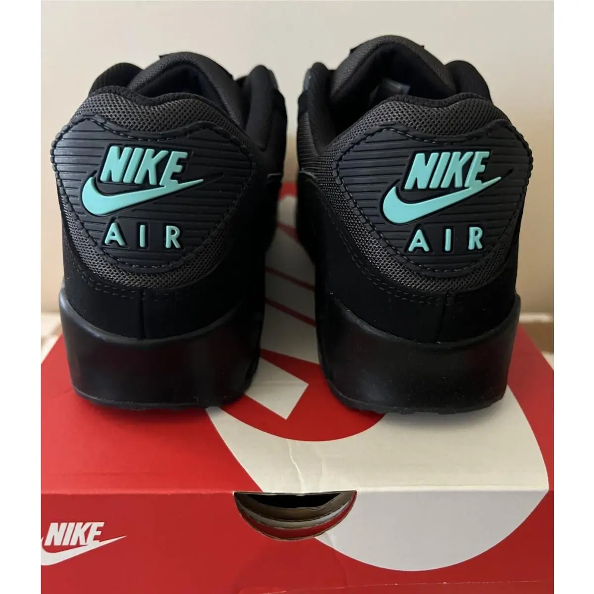 Nike shoes - Nike Air Max 90 - Air Max - HV6224-001 - Black/Anthracite/Aurora Green 10