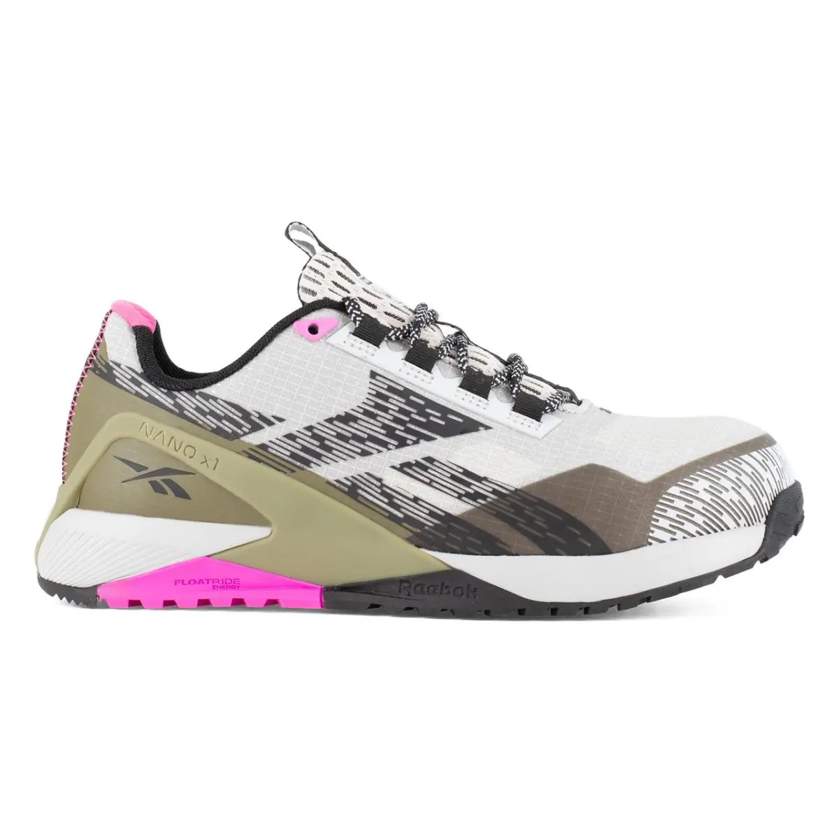 Reebok shoes - Reebok RB383 Nano X1 - Nano - Silver, Army Green, and Pink 0
