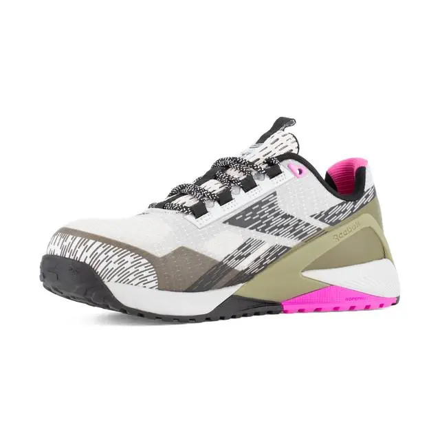 Reebok shoes - Reebok RB383 Nano X1 - Nano - Silver, Army Green, and Pink 2