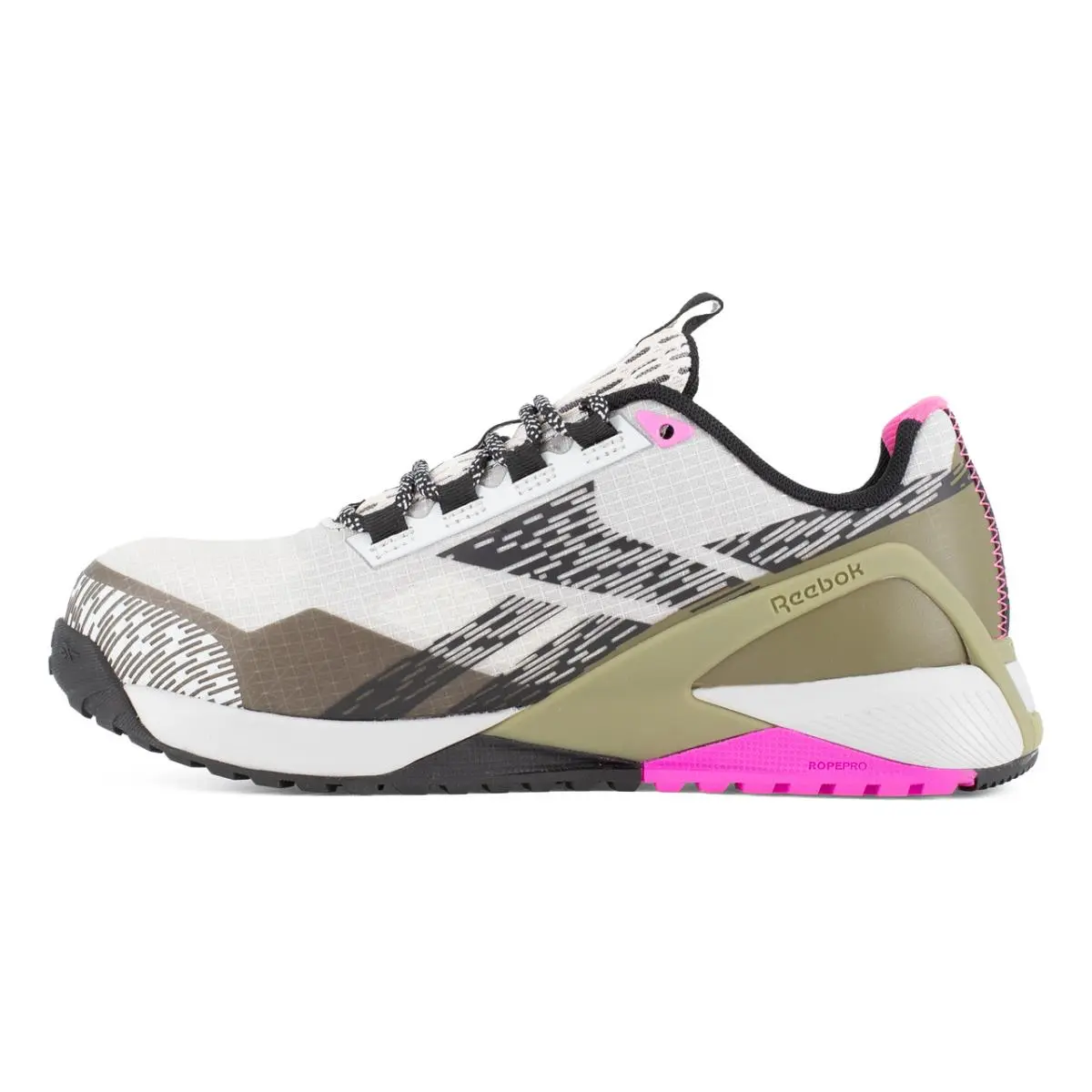Reebok shoes - Reebok RB383 Nano X1 - Nano - Silver, Army Green, and Pink 6