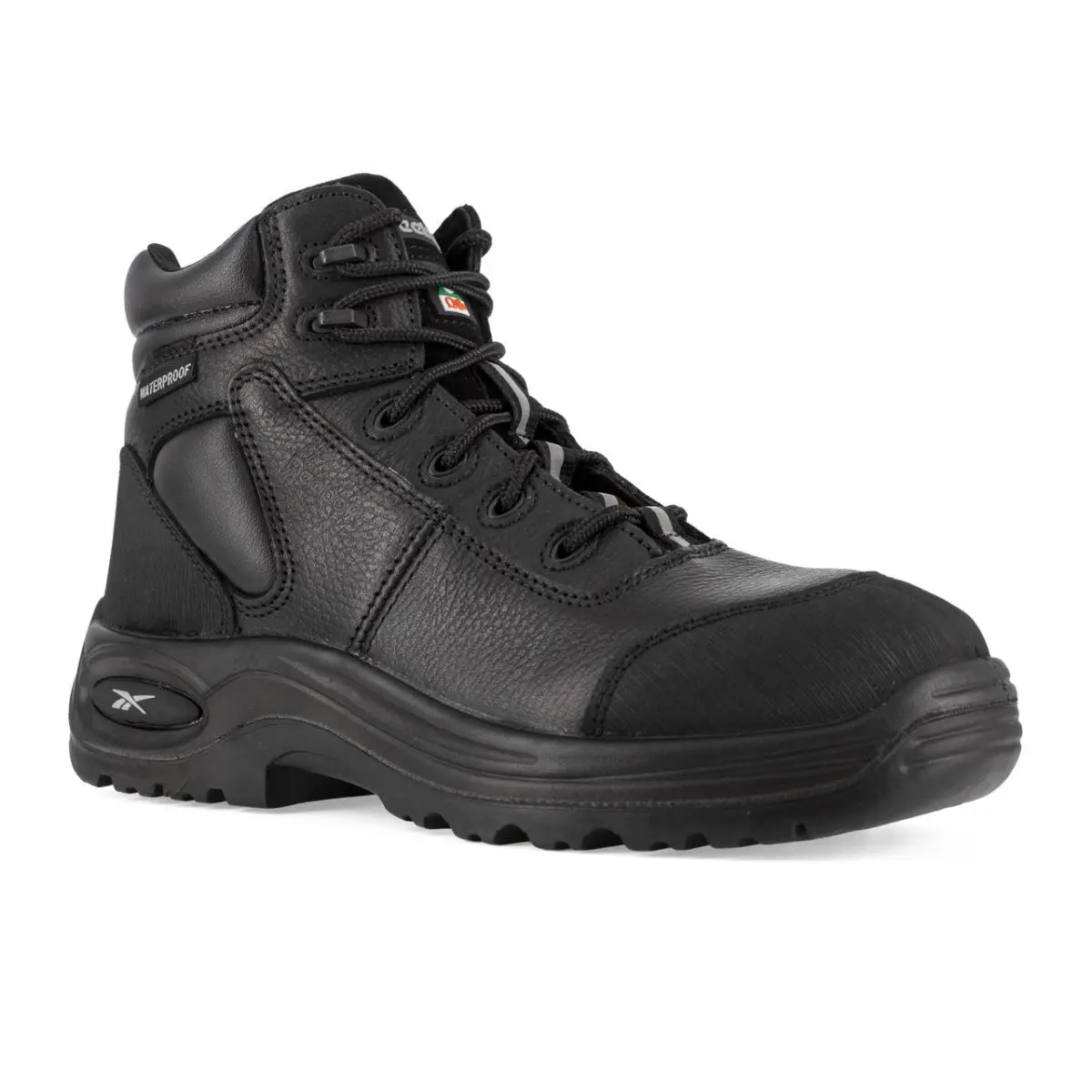 Reebok Work Boots Women RB765 Waterproof Composite Toe Puncture Resistant Black