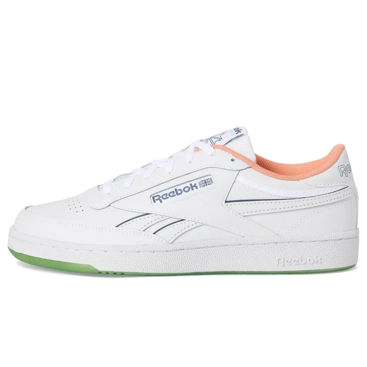 Reebok shoes - White/Aiaqua/Sunkissed Orange 2