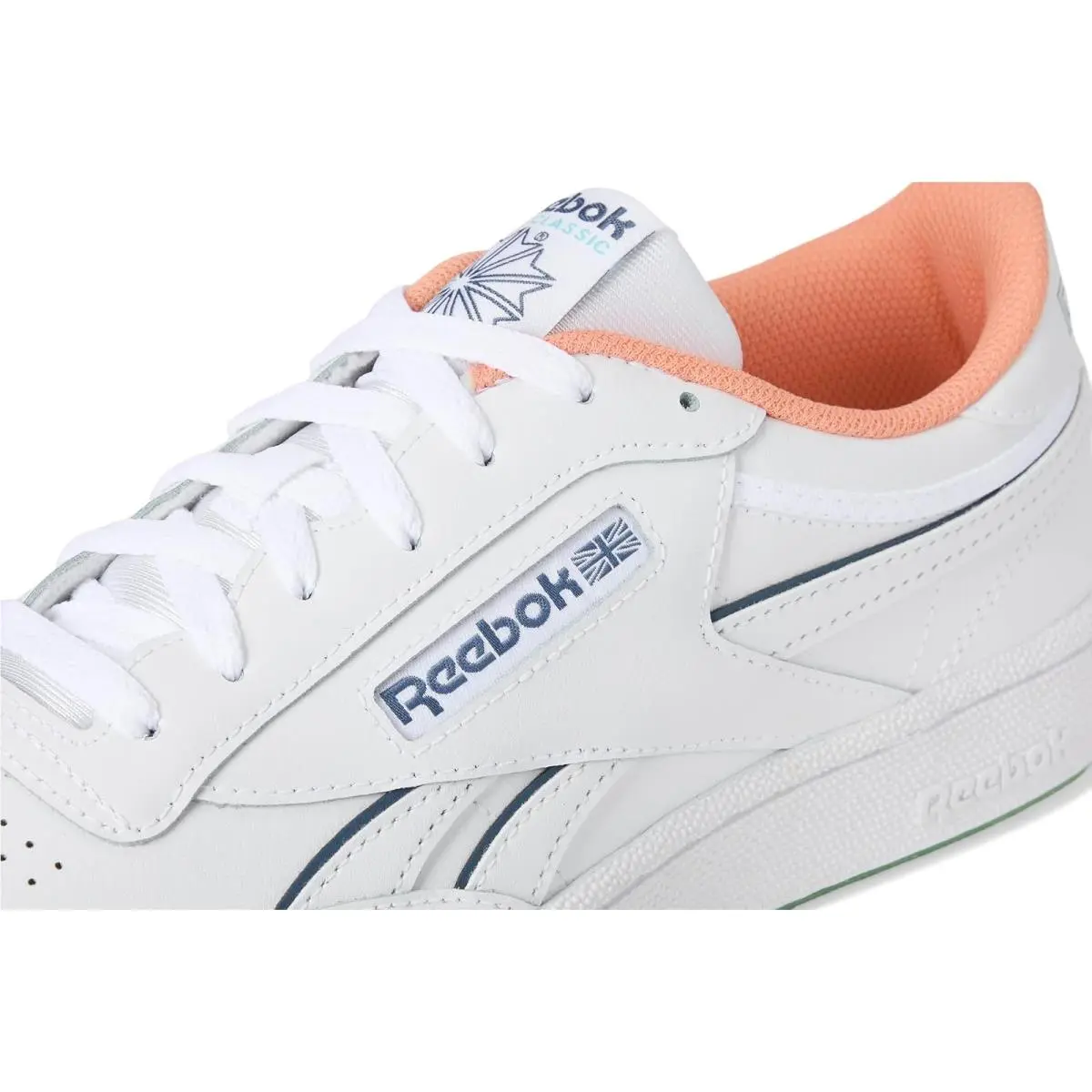 Reebok shoes - White/Aiaqua/Sunkissed Orange 4