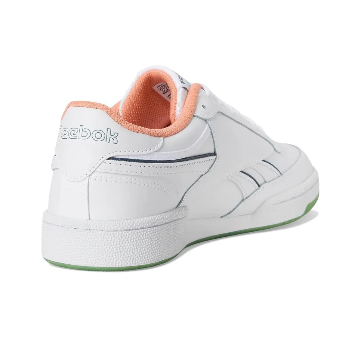 Reebok shoes - White/Aiaqua/Sunkissed Orange 10