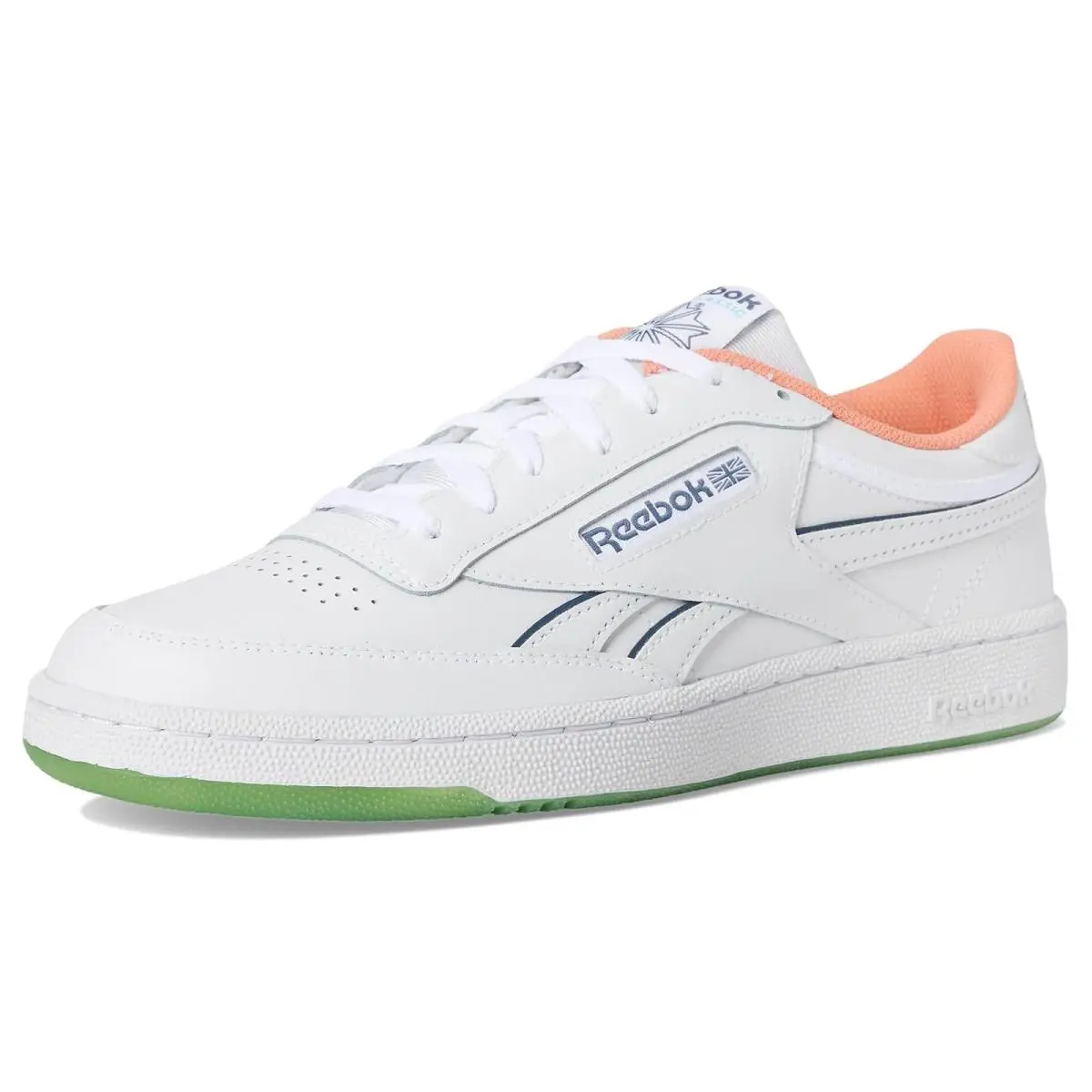 Reebok shoes - White/Aiaqua/Sunkissed Orange 12