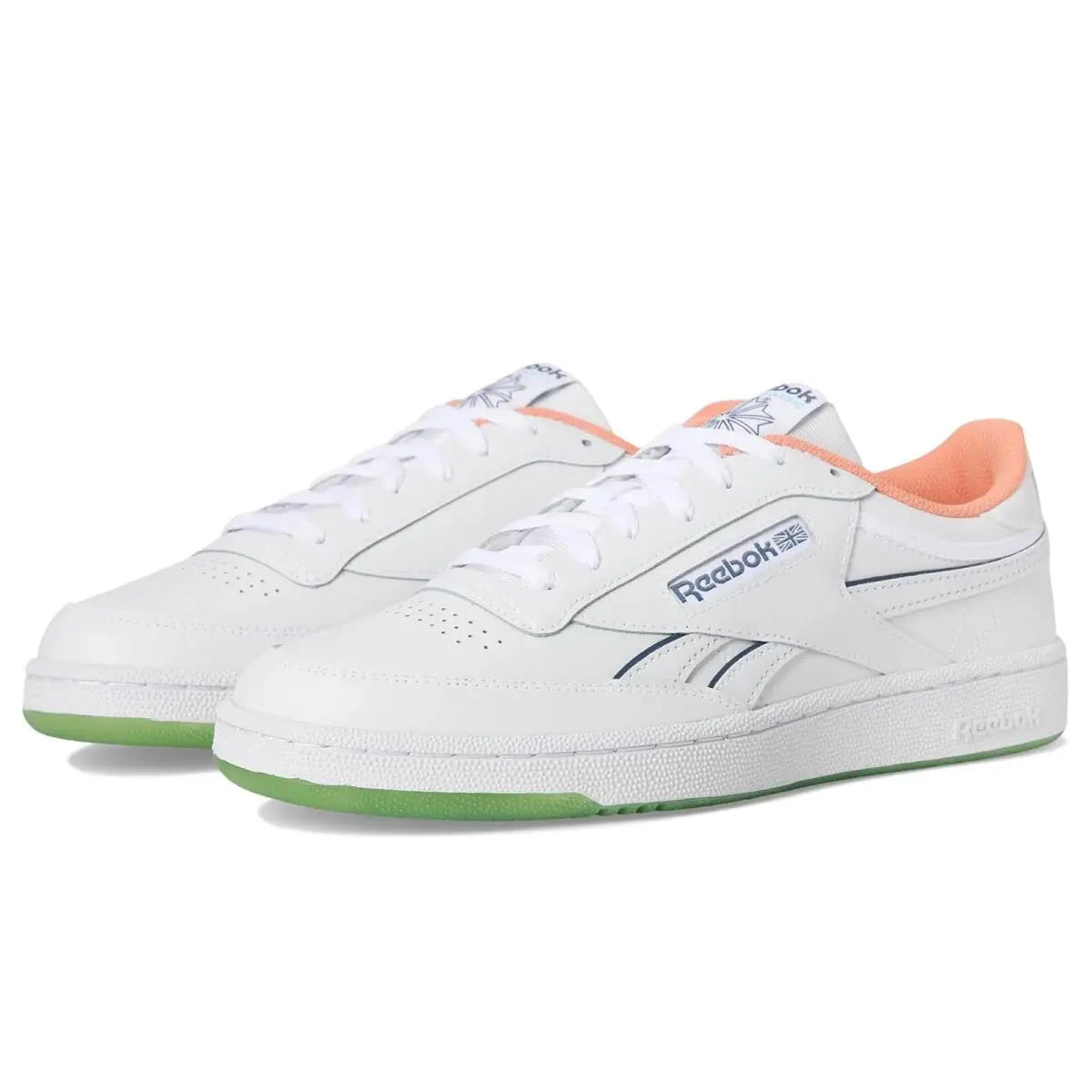 Reebok shoes - White/Aiaqua/Sunkissed Orange 6