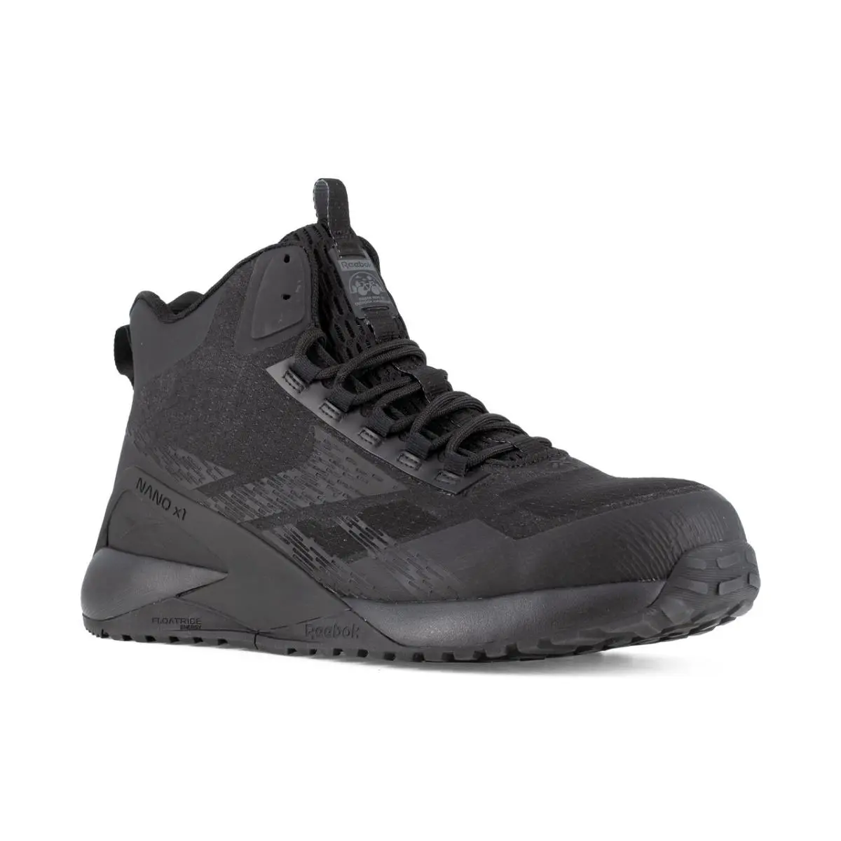 Reebok Work Shoes Men RB3484 Composite Safety Toe EH Slip Resistant Mid Cut