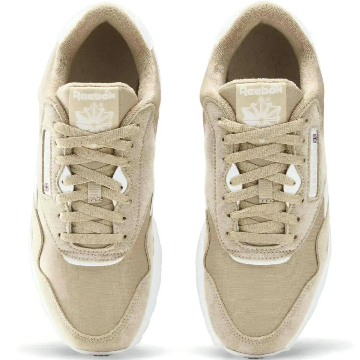 Reebok shoes - Reebok Classic Nylon - Classic Nylon - Beige, Manufacturer: Elevated Beige/Elevated Beige/White 1